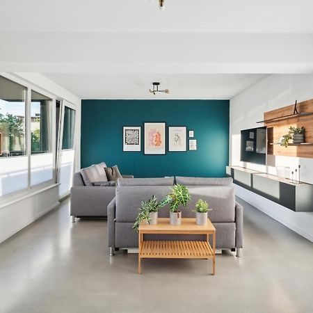 Design-Apartment - Bochum Zentrum - 2 Balkons - 118M2 - Netflix Kültér fotó
