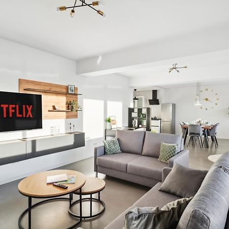 Design-Apartment - Bochum Zentrum - 2 Balkons - 118M2 - Netflix Kültér fotó