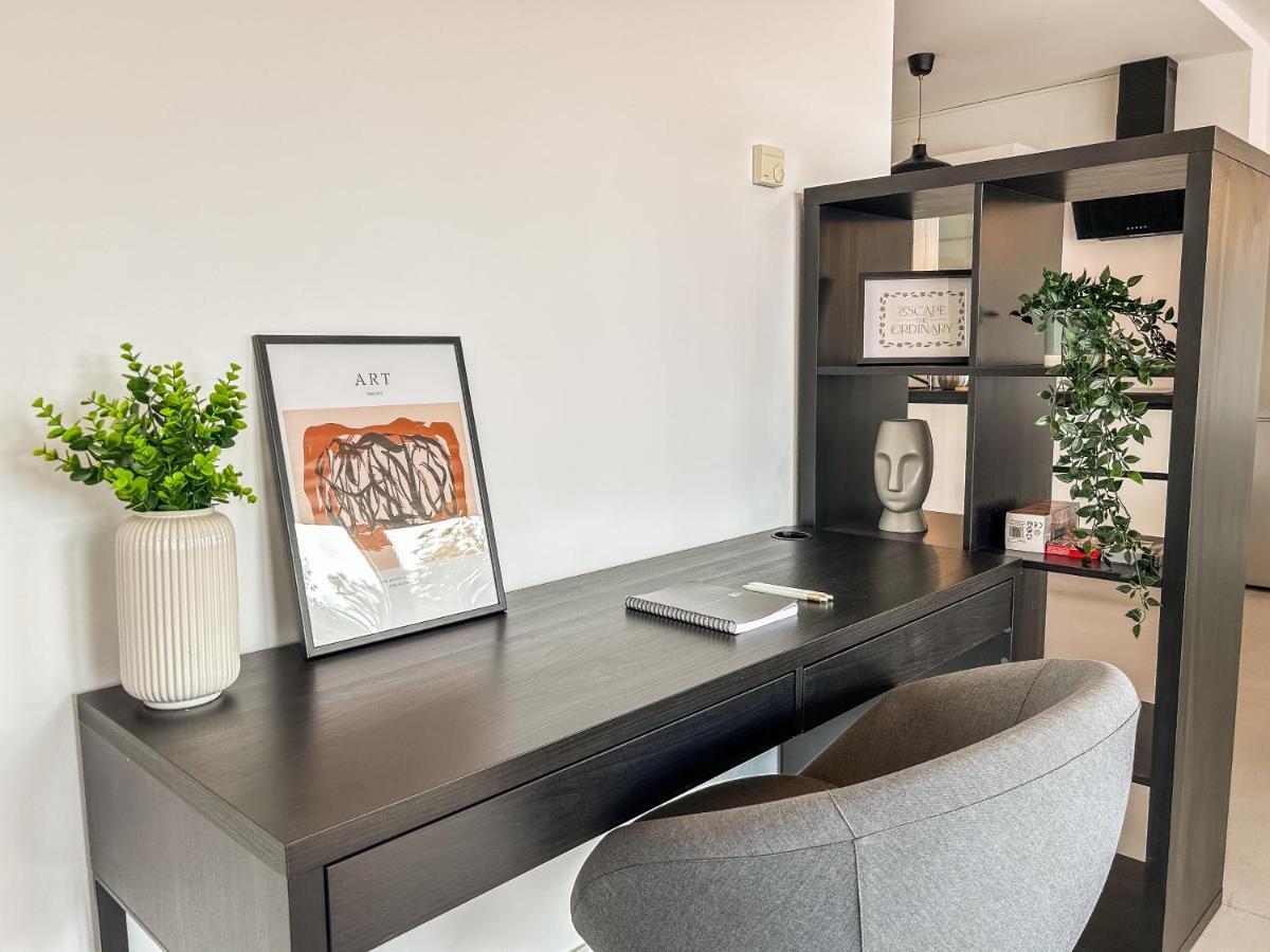 Design-Apartment - Bochum Zentrum - 2 Balkons - 118M2 - Netflix Kültér fotó