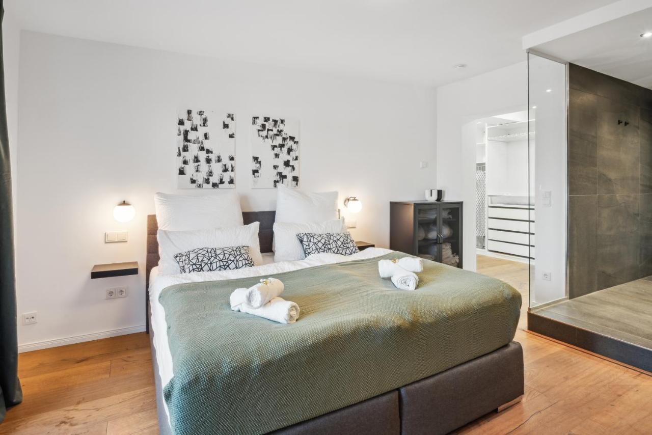 Design-Apartment - Bochum Zentrum - 2 Balkons - 118M2 - Netflix Kültér fotó