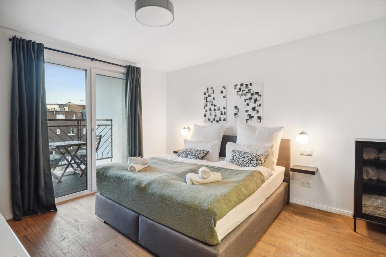 Design-Apartment - Bochum Zentrum - 2 Balkons - 118M2 - Netflix Kültér fotó
